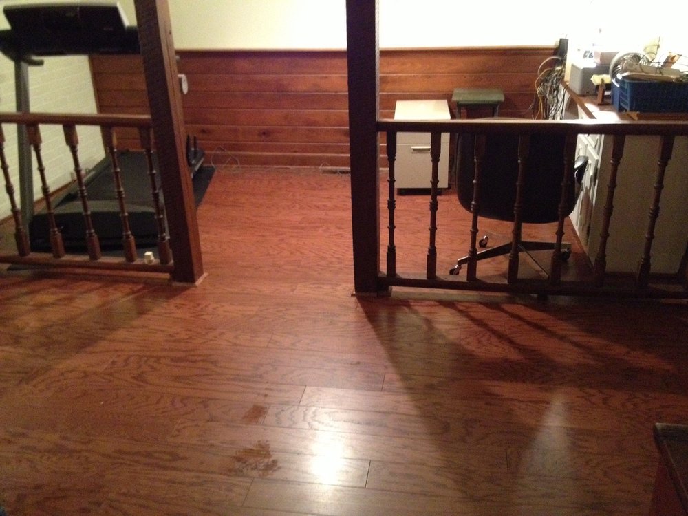 Hardwood floor from Causey's Flooring Center in South Carolina