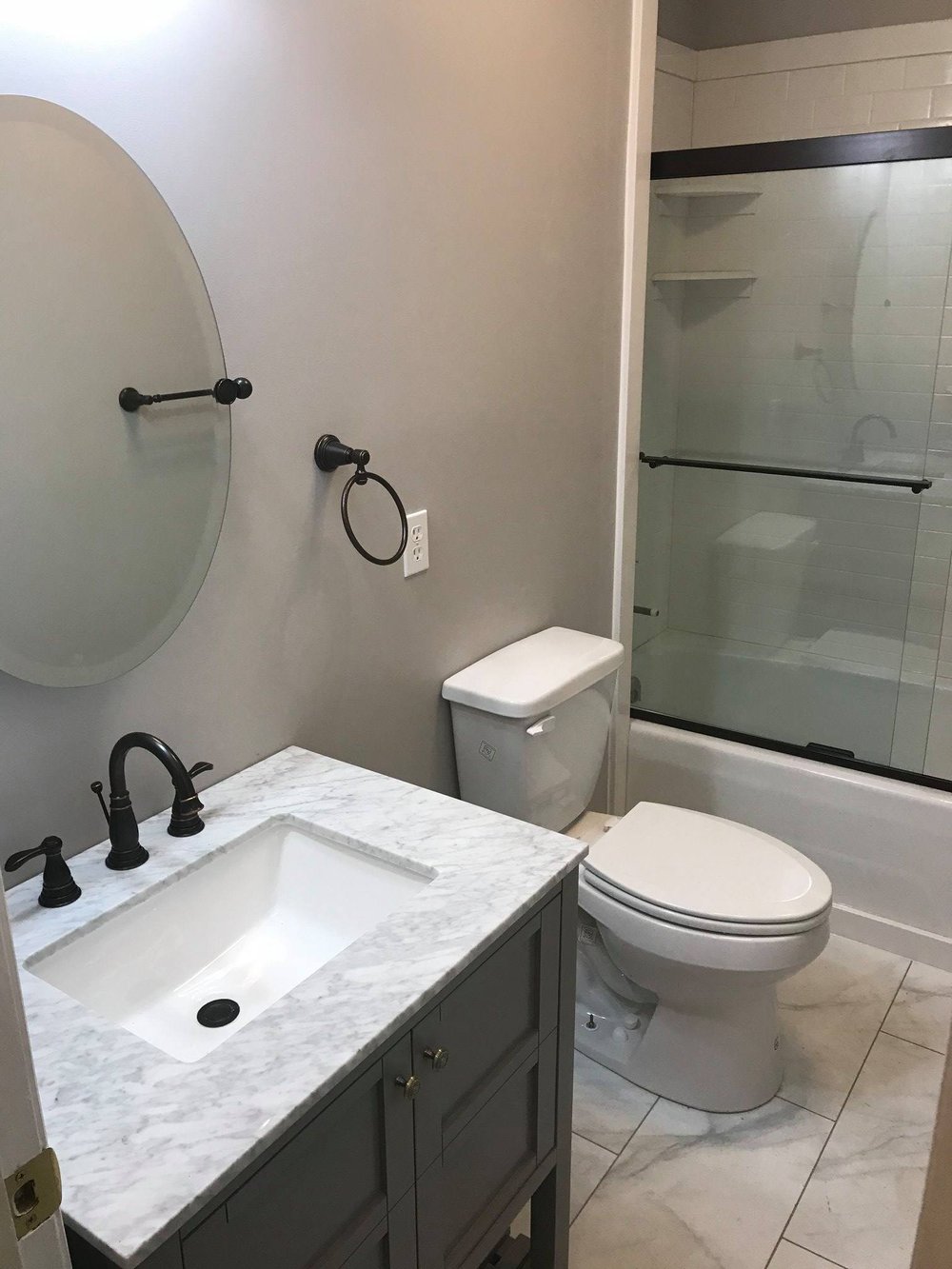 Full-Scale Bathroom Remodeling Project From The Professionals At Causey's Flooring Center