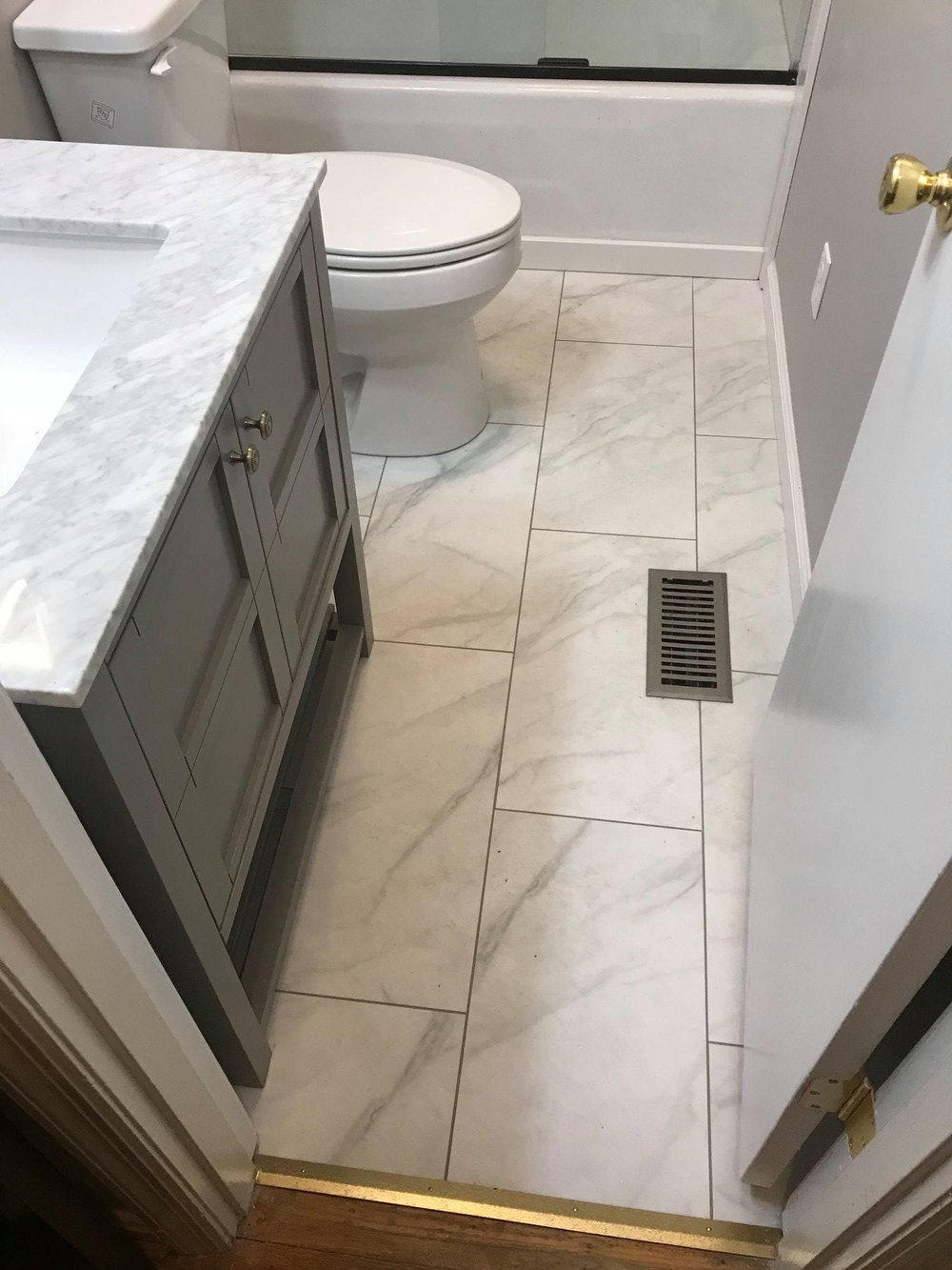 Full-Scale Bathroom Remodeling Project From The Professionals At Causey's Flooring Center