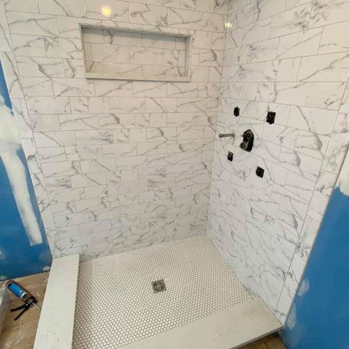 Full-Scale Bathroom Remodeling Project From The Professionals At Causey's Flooring Center